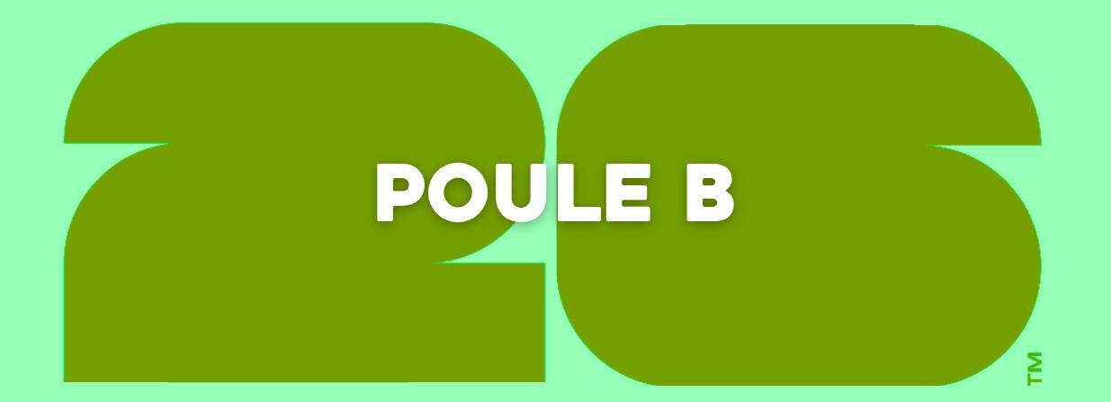 Poule B - WK 2026