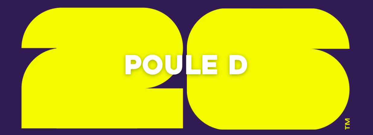 Poule D - WK 2026