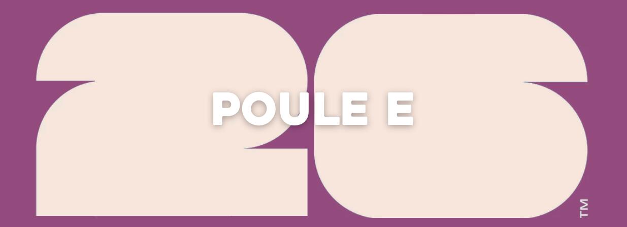 Poule E - WK 2026