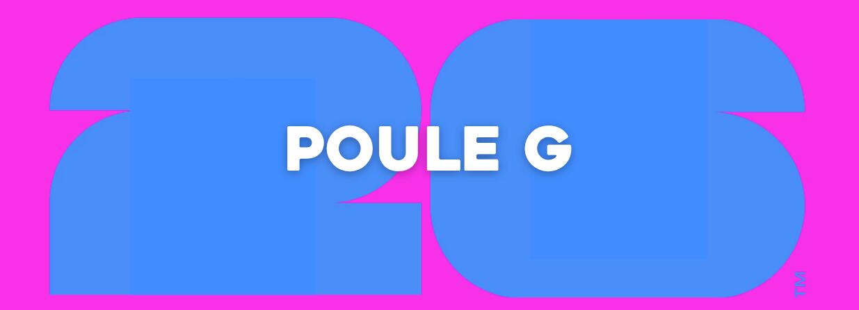 Poule G - WK 2026