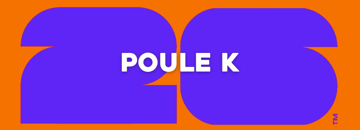 Poule K - WK 2026