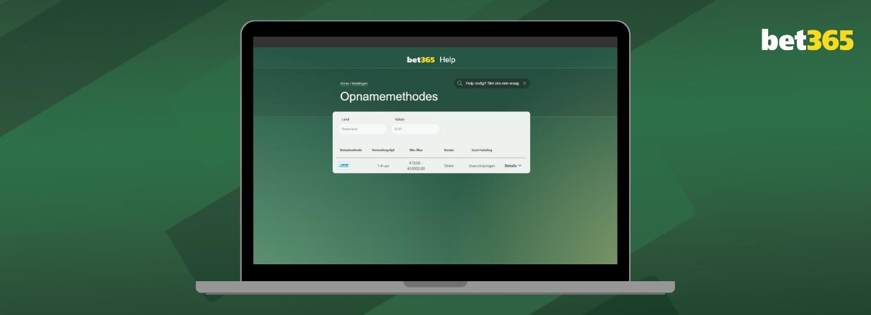 Bet365 opname tijd