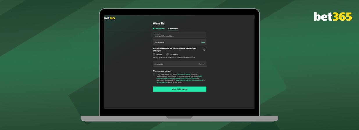 Bet365 account aanmaken? Volg deze simpele stappen