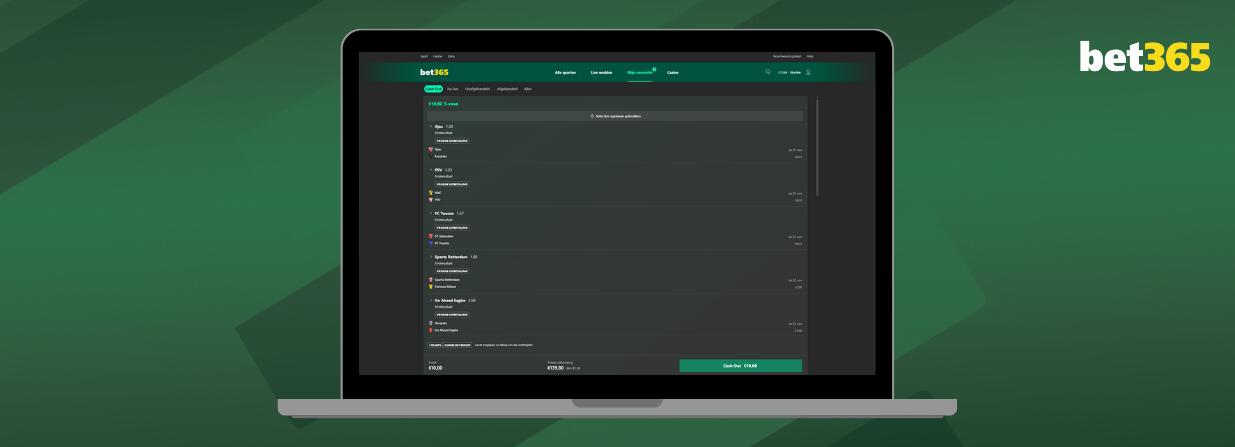 Bet365 cash-out functie: alles wat je moet weten